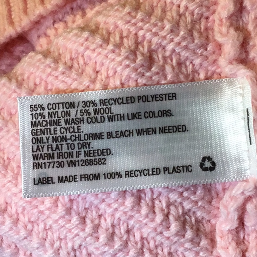 NWOT - Sandy Liang LIMITED EDITION Sweater Knit Pink Tank Top - Picture 6 of 7